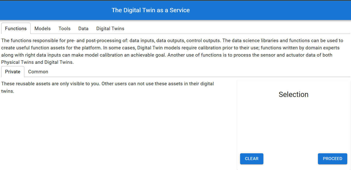 Empty list in Library preview page