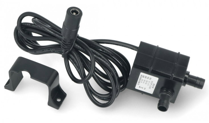 Image of the AD20P-1230E pump with cord and mounting bracket