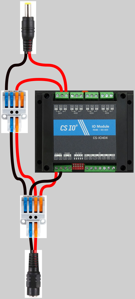 Wiring diagram for the pump relay